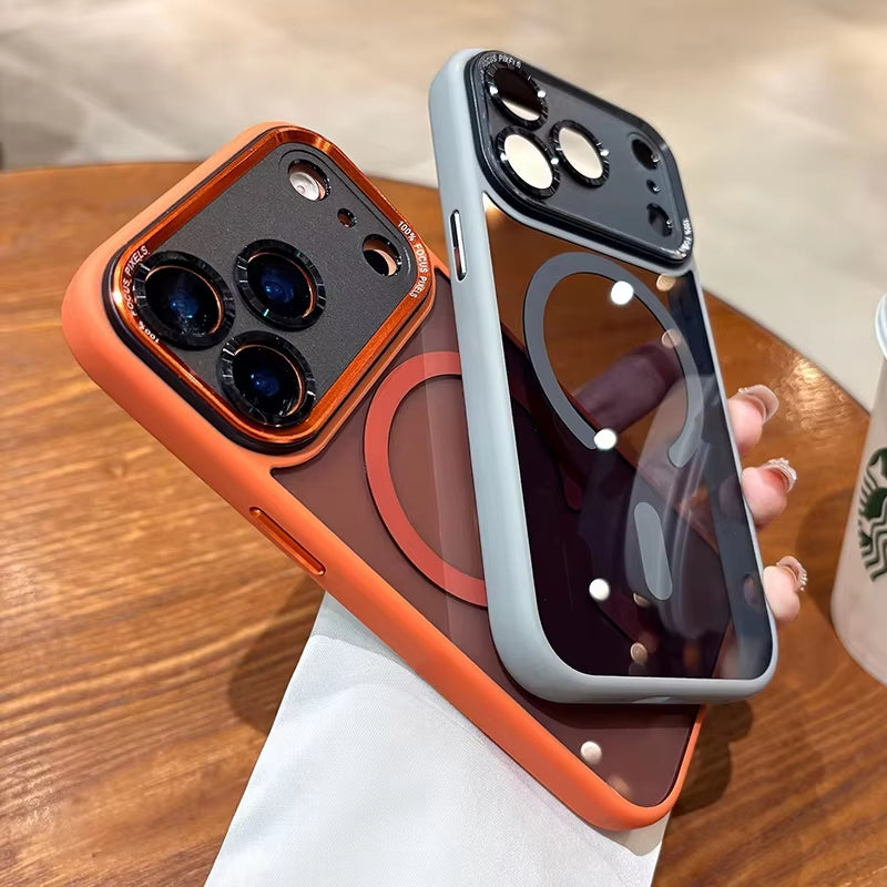 Luxury Magnetic Metal Bumper Protection Case Drop Protection