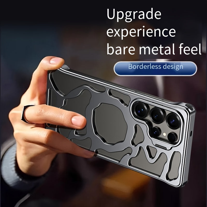 Ultra Metal Perforated Magnetic w/ Stand Cooling Phone Case