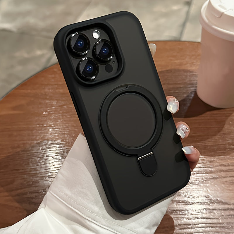 Armored, Shockproof, Magnetic Wireless Charging w/ Hard PC Back Cover