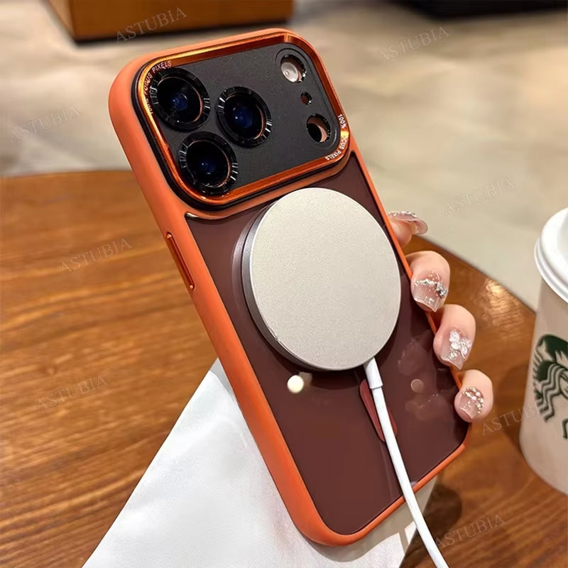 Luxury Magnetic Metal Bumper Protection Case Drop Protection