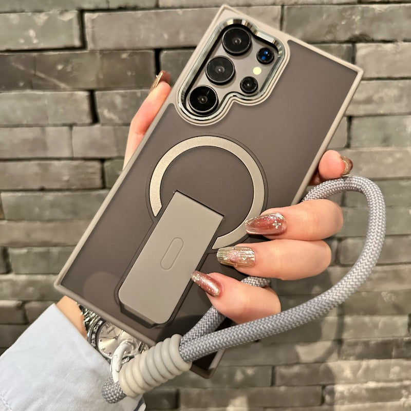 Titanium Gray Bracket Phone Case w/ Lanyard