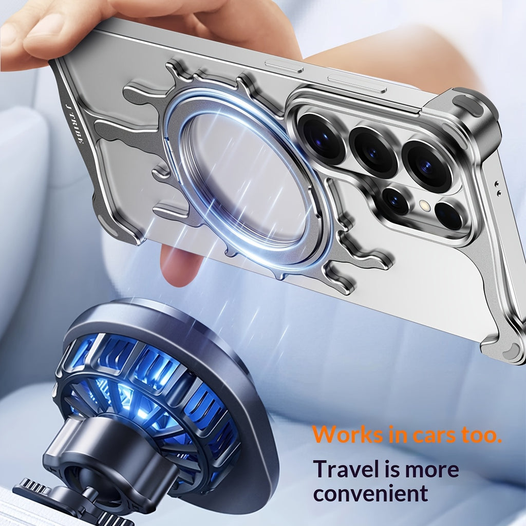 Magnetic Mount Phone Case Shockproof Cover