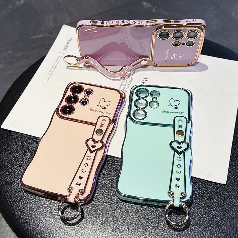 A Stylish & Creative Cute Wave Large Window Phone Case